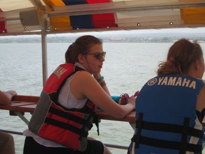 Emma on Lake Managua