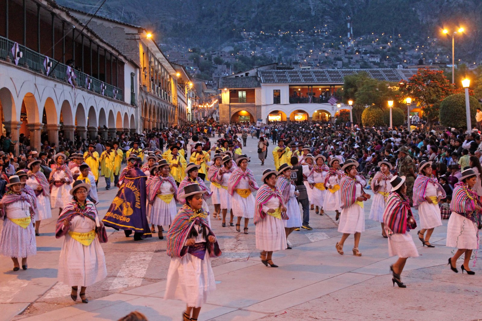 Carnival in Ayacucho People, parades and powder Peru SST Goshen