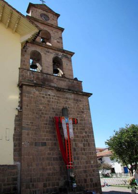 San Blas church tower.