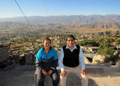 The climb is steep, and the view of all Ayacucho offers a return.