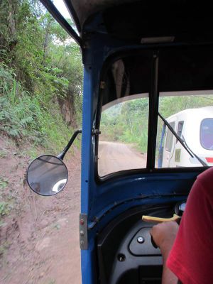 From Santa Ana, we took moto taxis to the San Miguel community.