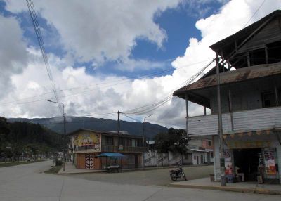 Some of the streets in Oxapampa definitely have a "wild west" feel to them.