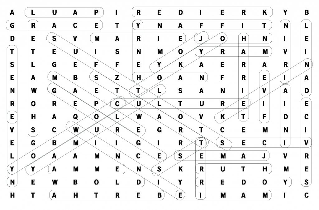 Presidential Word Search Answers Goshen College