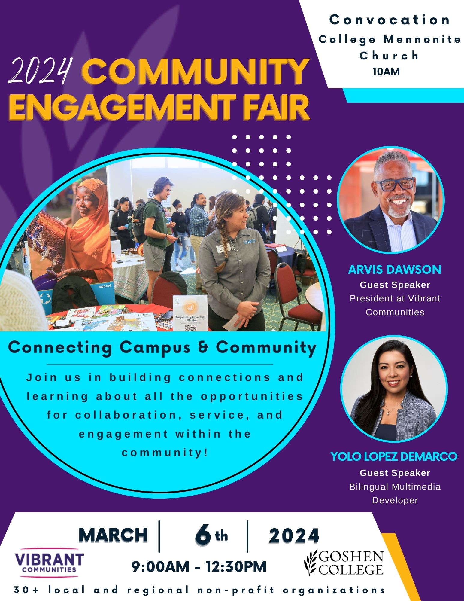 2024 Community Engagement Fair Center For Community Engagement   Community Engagement Fair Guest Speakers 2 